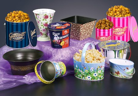 Popcorn Tin Box