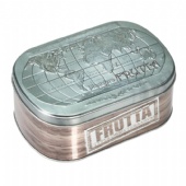 coffee oval tin box