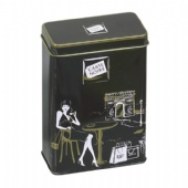 premium rectangular coffee tin box