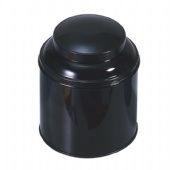 black round coffee tin packaging box