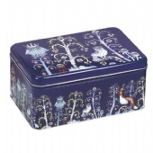 big rectangular tea tin box