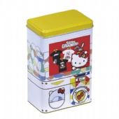 tall rectangular tea tin box