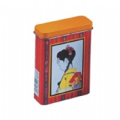 cigarette tin box, cigarette storage tin box