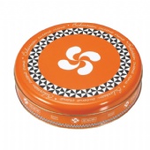 Popular round tea tin box