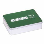 Personalized rectangular tea tin box