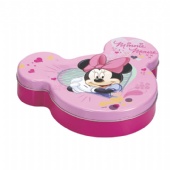 Mickey shaped cosmetic tin box