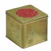 square wine tin box