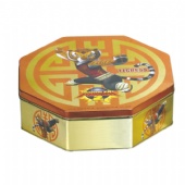 octagonal Wine tin box