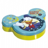 Donald Duck printed biscuit tin box