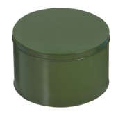 round slip lid biscuit tin box