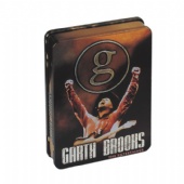 Garth Brooks CD-DVD tin box