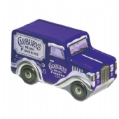 CADBURYS MINI FINGERS car shaped Coin bank tin box