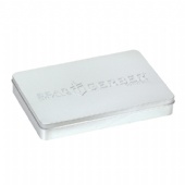 plain rectangular biscuit tin box with Embossing