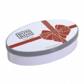 oval Valentine Tin Box