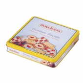 Cream Ware Biscuit Tin