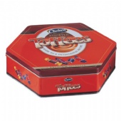 Embossed Biscuit Tin Box