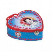 heart Wedding Tin box with handle