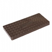 Rectangular chocolate tin box