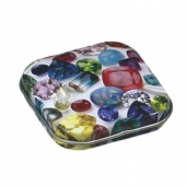 square shape mint candy tin box