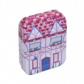 House Shape Candy Tin Box