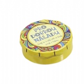 Small round click clack mint tin