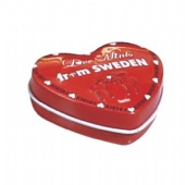 mini Heart tin box