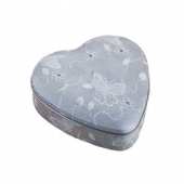 heart chocolate tin box