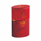 XO Oval Tin Box