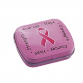 Bespoke Printed Mini candy Tin box With Hinged Lid