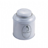 Decorative round candy tin box with lids