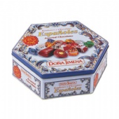 DONA JIMENA Hexagonal Tin Box