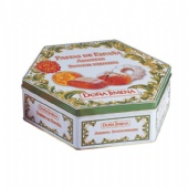 DONA JIMENA PASTAS DE EXPANA Hexagonal Tin Box