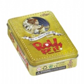 Embossed rectangular candy tin box