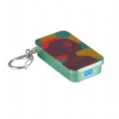 Slider candy Tin Box With Key Ring