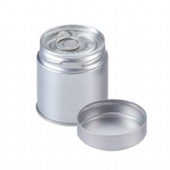 Round candy tin box with Screw Lid