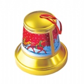 decorative bell tin box