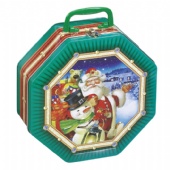 octagon tin for candy packaging