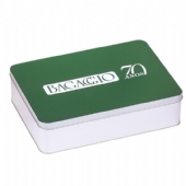 printed rectangular candy tin