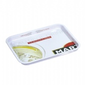 Printed rectangular tin tray