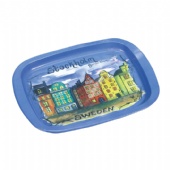 stockholm sweden rectangular tin tray