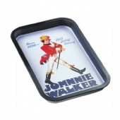 JOHNNIE WALKER Rectangular tin serving tray