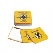 CATAFLAM Square tin coaster