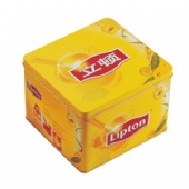 Lipton tea tin box