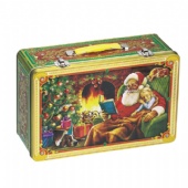 Wholesale Christmas Custom Tin Cookie Boxes