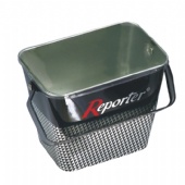 Christmas Tin Buckets with Handle