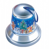 printed Christmas Bell Tin