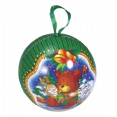 Wholesale Small Ball Shaped Tin Box for Sale