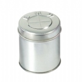 BWM gift packaging round tin box