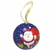 Christmas bauble tin boxes