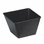 black square candy tin bucket